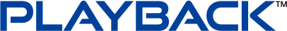 Playback logo