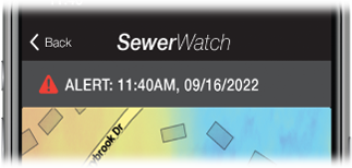 sewerwatch alert